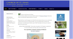 Desktop Screenshot of churchofstdenis.org